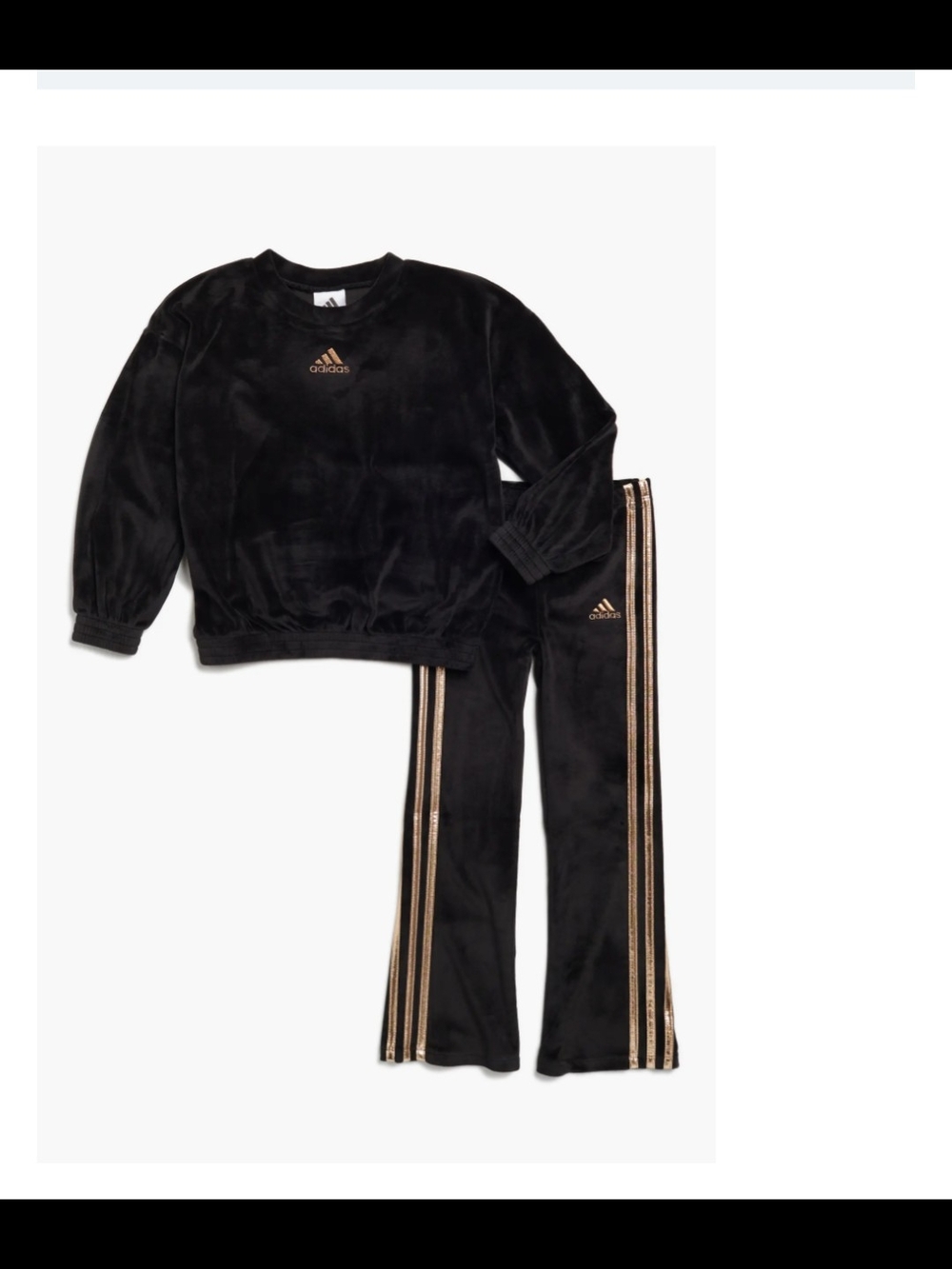 Adidas_Kids_Girls_ Sweatshirt & Sweatpants Lounge Set